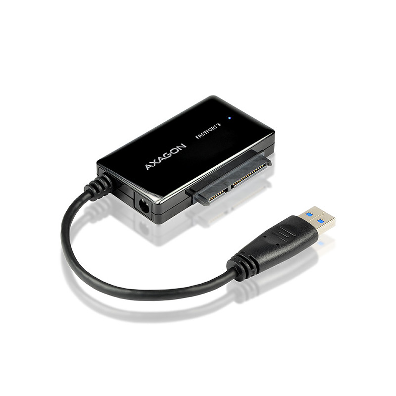 AXAGON ADSA-FP3, USB 5Gbps - SATA 6G, 3.5'' HDD FASTport3 adaptér, vrátane AC napájača