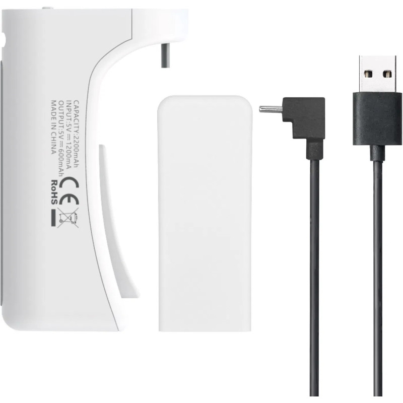 NONAME - iPega P5042 Prenosná Dobíjacia Batéria pre PS5 Ovládač White