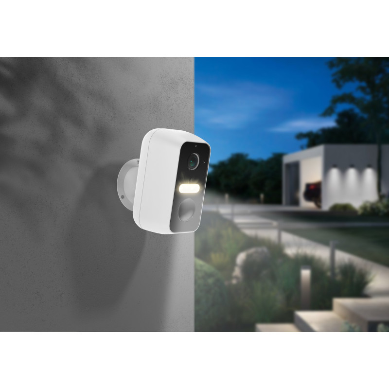 iGET HOME Camera CS11 Battery - WiFi IP 2K kamera, nočné videnie IR + LED, dvojcestné audio, IP65