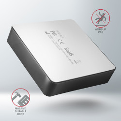 AXAGON ADSA-M2C, USB-C 10Gbps dokovacia stanica pre 2× M.2 NVMe SSD s funkciou klonovania