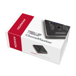 AXAGON ADSA-M2C, USB-C 10Gbps dokovacia stanica pre 2× M.2 NVMe SSD s funkciou klonovania