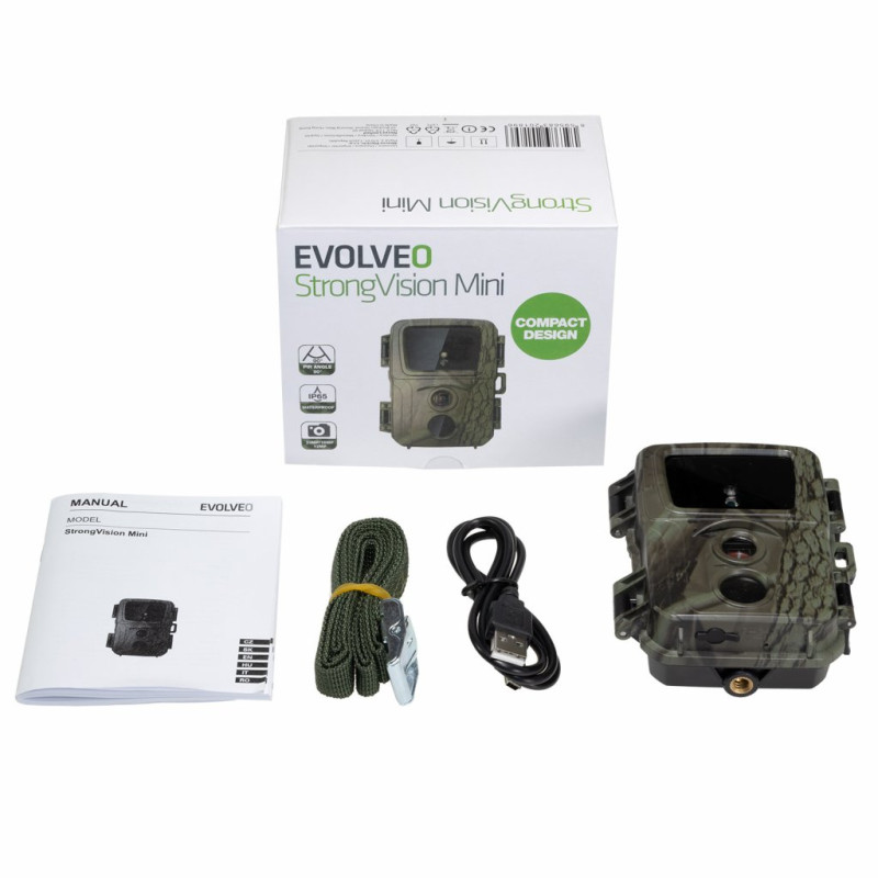 EVOLVEO StrongVision Mini, fotopasca & časosberná kamera