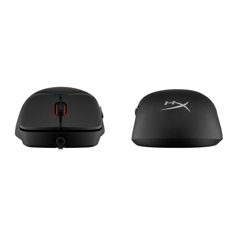 HyperX Pulsefire Saga/Herná/Optická/Pre pravákov/26 000 DPI/Drôtové USB-A/Čierna