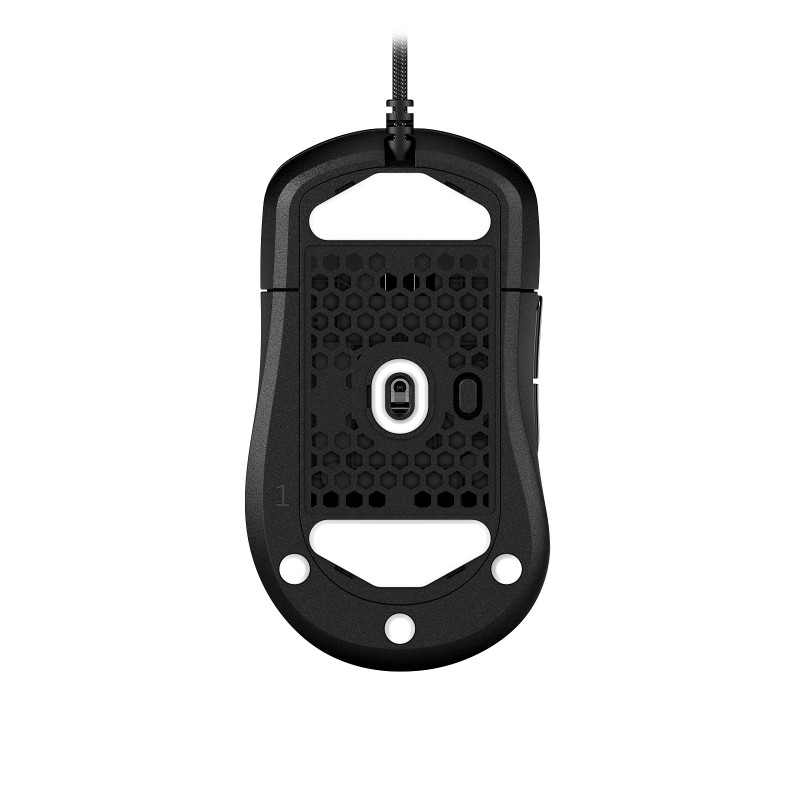 HyperX Pulsefire Saga/Herná/Optická/Pre pravákov/26 000 DPI/Drôtové USB-A/Čierna