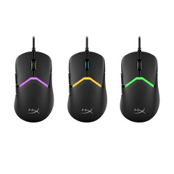 HyperX Pulsefire Saga/Herná/Optická/Pre pravákov/26 000 DPI/Drôtové USB-A/Čierna
