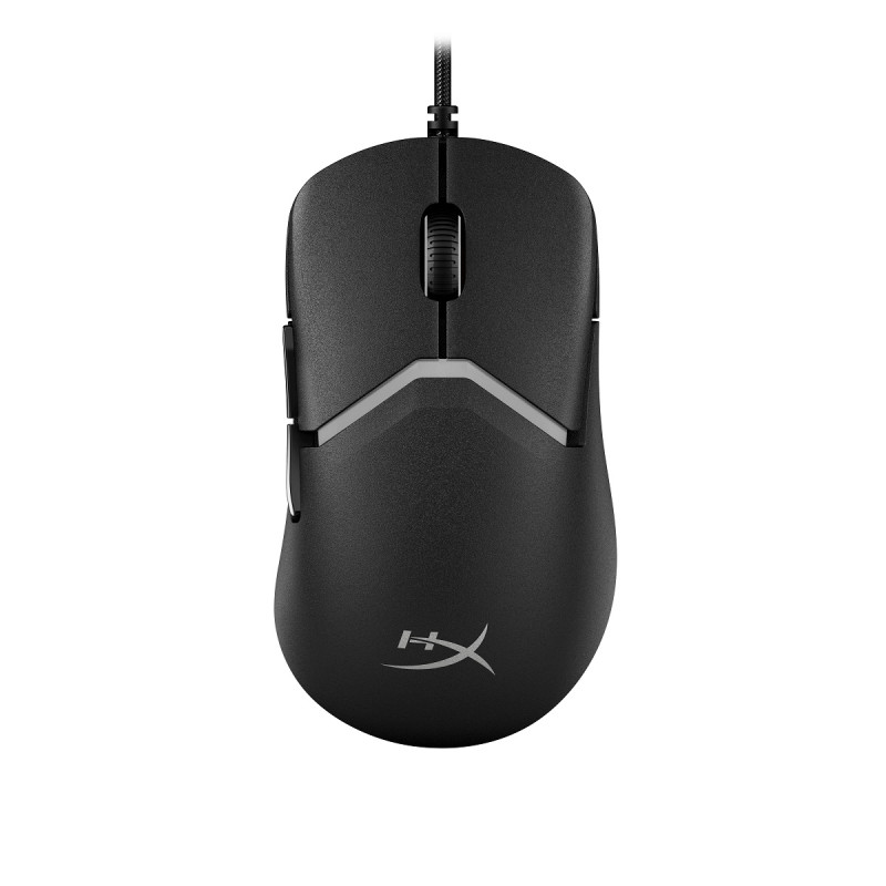 HyperX Pulsefire Saga/Herná/Optická/Pre pravákov/26 000 DPI/Drôtové USB-A/Čierna