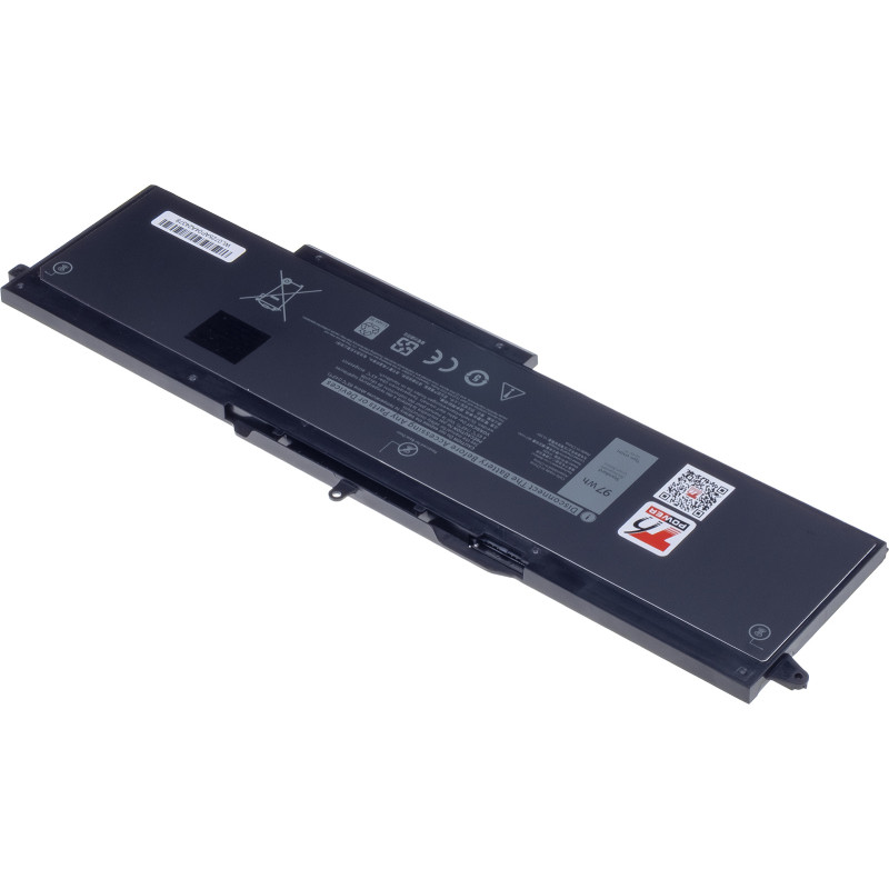 Batérie T6 Power pre Dell Latitude 5501, 5511, Precision 3541, 3551, 8500mAh, 97Wh, 6cell, Li-poly