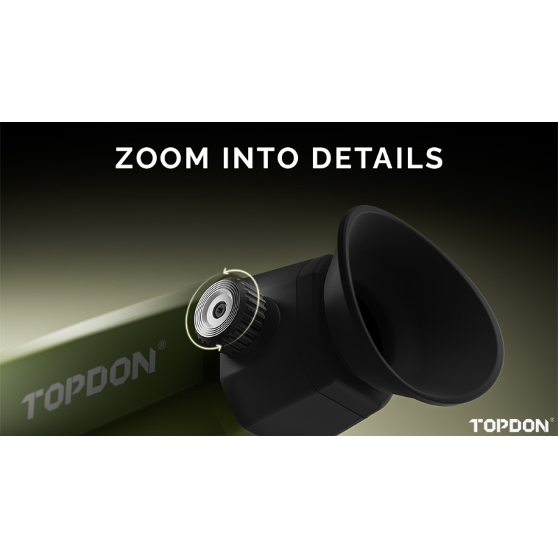 VIKING - TOPDON termovízny monokulár TS004/dosah 410m/OLED 1024x768/5000mAh/50Hz/IP67