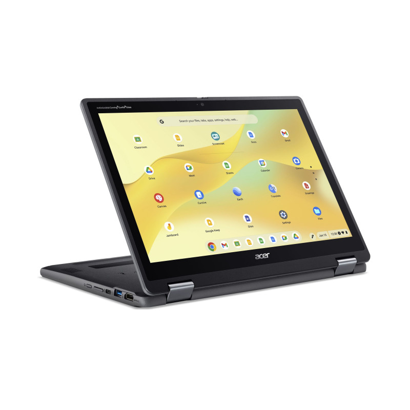 Acer Chromebook Spin 512/R857TN-TCO-C4LZ/N150/12,2''/WUXGA/T/8GB/128GB eMMC/UHD/Chrome EDU/Black/2R