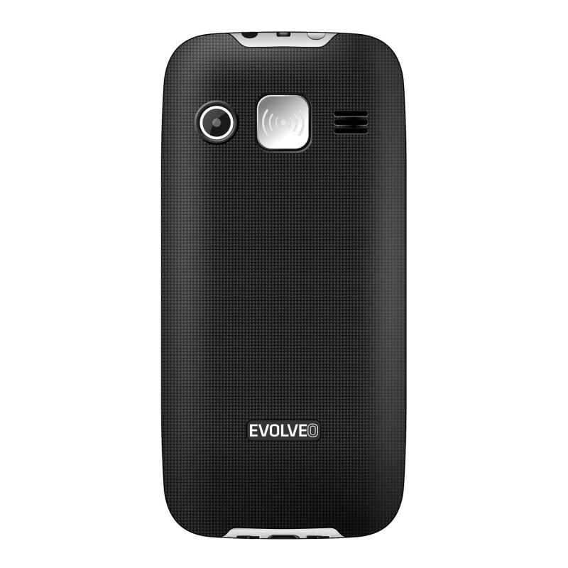 EVOLVEO EasyPhone XR, mobilný telefón pre seniorov s nabíjacím stojanom, čierna