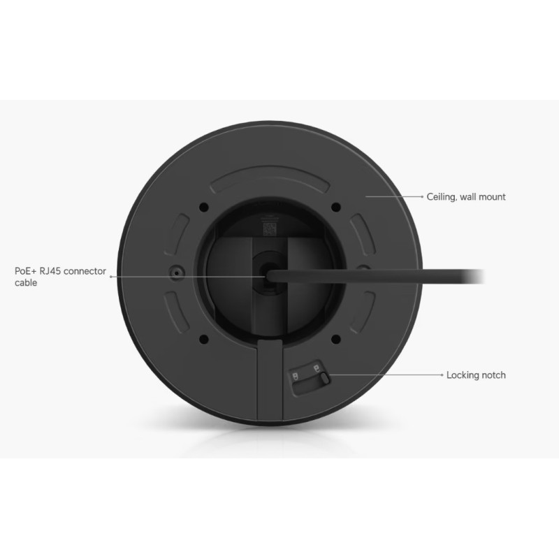 Ubiquiti UVC-G6-Pro-Turret-B, UniFi Protect G6 Pro Turret, čierna