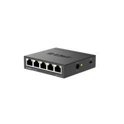 D-Link DGS-105GL Kovový 5-portový Gigabit stolný switch