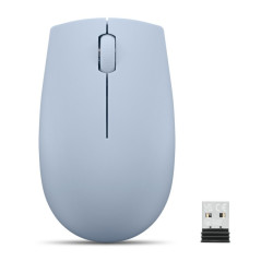 Lenovo 300/Cestová/Optická/1 000 DPI/Bezdrôtové USB/Modrá