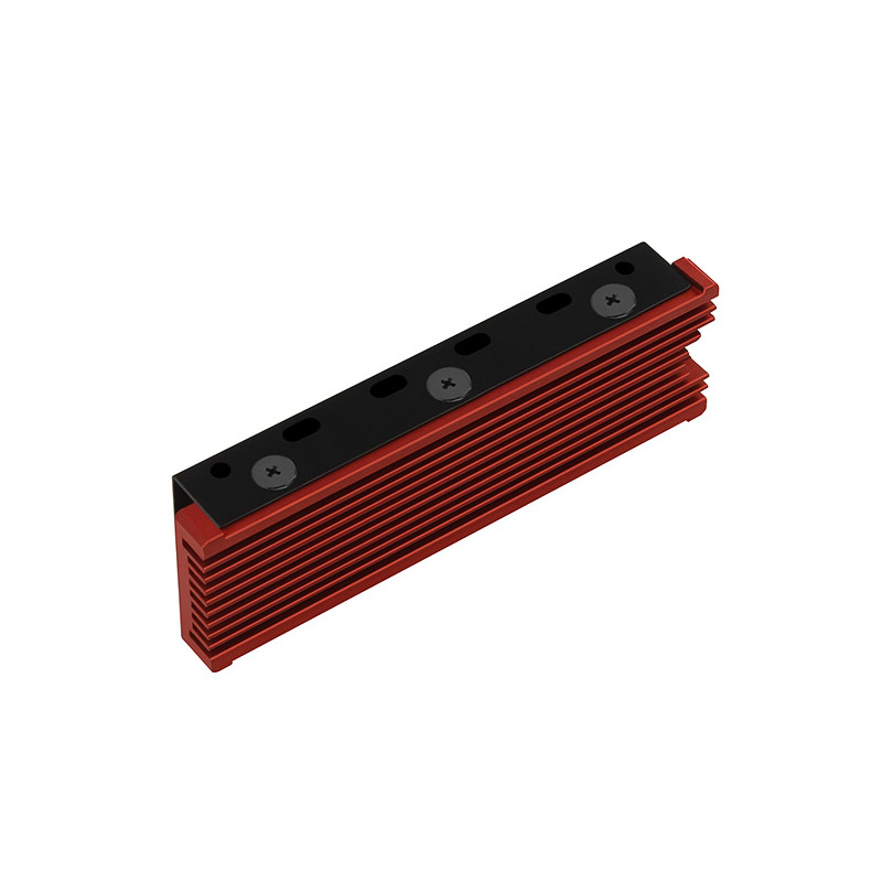 AXAGON CLR-M2, hliníkový pasívny chladič pre jedno aj oboustranný M.2 SSD disk, výška 12 mm