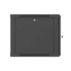 LANBERG NÁSTENNÁ INŠTALAČNÁ SKRIŇA 19'' 9U 600X600 ČIERNE PERFOROVANÉ DVERE (PLOCHÉ BALENIE)
