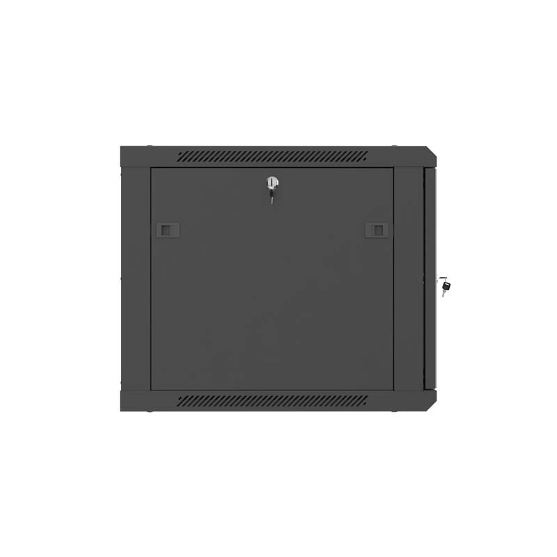 LANBERG NÁSTENNÁ INŠTALAČNÁ SKRIŇA 19'' 9U 600X600 ČIERNE PERFOROVANÉ DVERE (PLOCHÉ BALENIE)