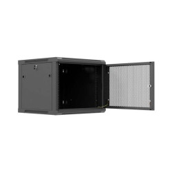 LANBERG NÁSTENNÁ INŠTALAČNÁ SKRIŇA 19'' 9U 600X600 ČIERNE PERFOROVANÉ DVERE (PLOCHÉ BALENIE)