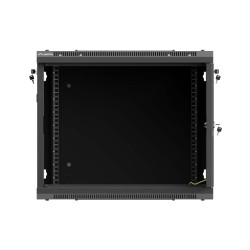 LANBERG NÁSTENNÁ INŠTALAČNÁ SKRIŇA 19'' 9U 600X600 ČIERNE PERFOROVANÉ DVERE (PLOCHÉ BALENIE)