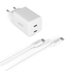 Epico GaN 45W adaptér EA45 s 1,2 m USB-C káblom