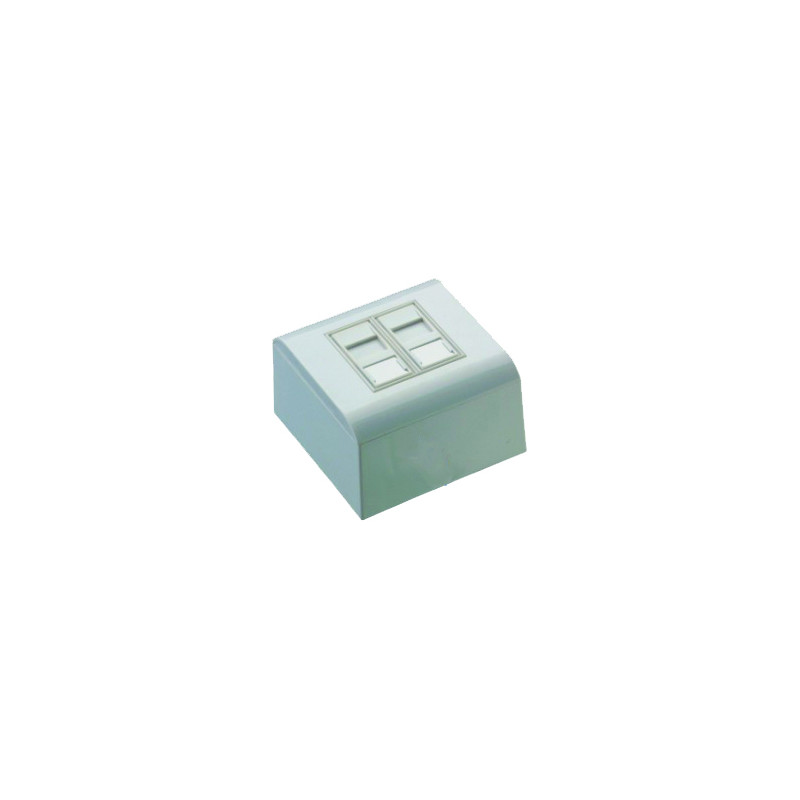 DATACOM UTP 2xRJ45 zásuvka Cat6 (pod aj nad omítku)
