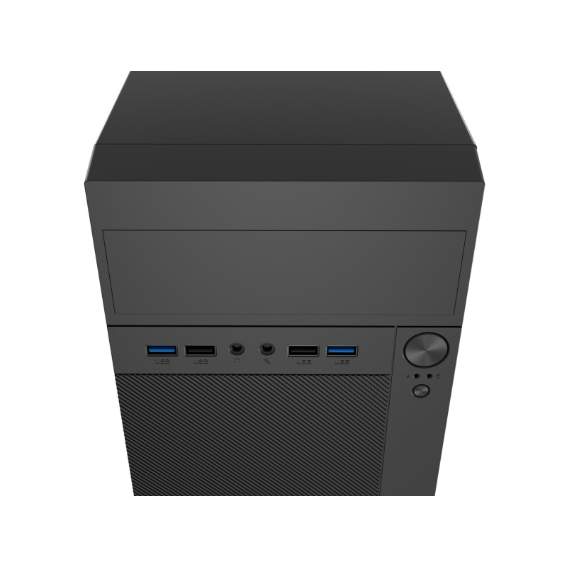 PC skriňa Natec HELIX/Micro Tower/Čierna