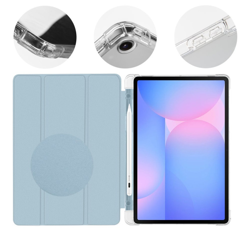OBAL:ME MistyTab Puzdro pre Samsung Galaxy Tab S10 Lite/S9/S9 FE/S10 FE Light Blue