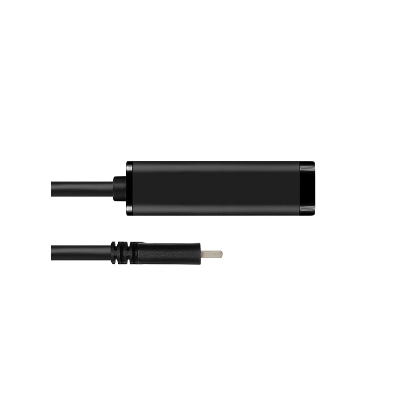 AXAGON ADE-SRC, USB-C 3.2 Gen 1 - Gigabit Ethernet sieťová karta, auto inštal, čierna