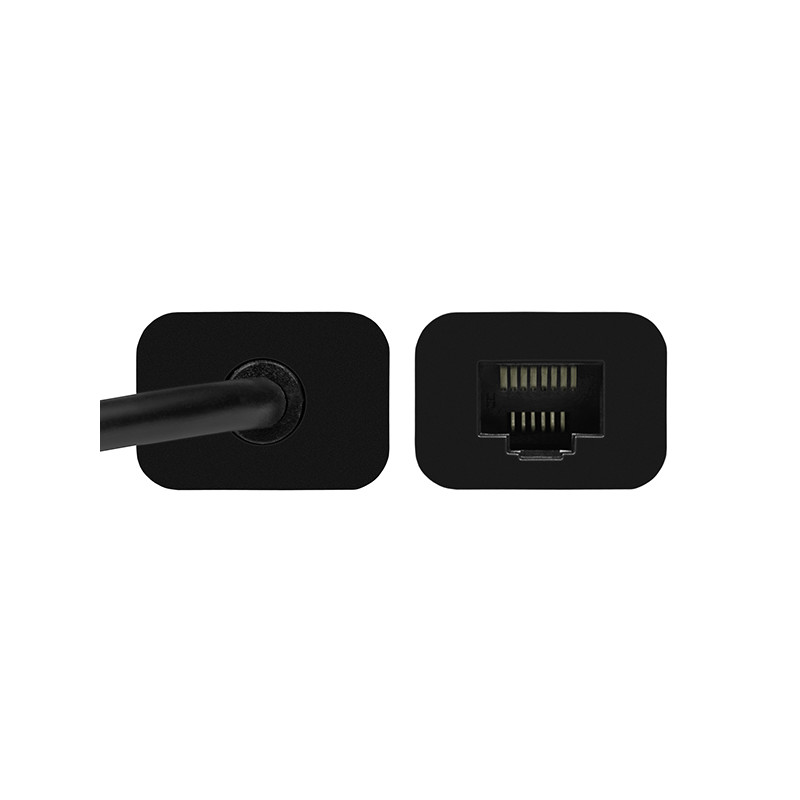 AXAGON ADE-SRC, USB-C 3.2 Gen 1 - Gigabit Ethernet sieťová karta, auto inštal, čierna