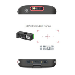 Honeywell CT70: WIFI7/6E, 8GB/128GB, Standard Range Engine-Red Laser, Wireless Battery, GMS