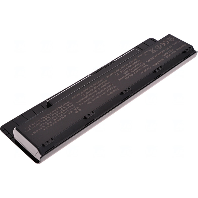 Batérie T6 Power pre Asus N46, N56, N76, 5200mAh, 56Wh, 6cell