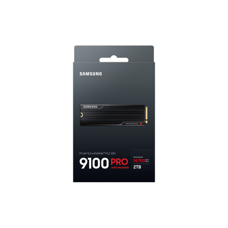 Samsung 9100 PRO/2TB/SSD/M.2 NVMe/Čierna/Heatsink/5R