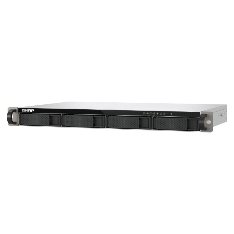 QNAP TS-433eU (4core 2,0 GHz, NPU / 4GB RAM / 4x SATA / 2x 2,5GbE / 2x USB 3.2 / malá hĺbka)