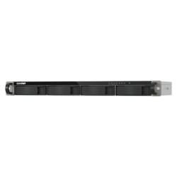 QNAP TS-433eU (4core 2,0 GHz, NPU / 4GB RAM / 4x SATA / 2x 2,5GbE / 2x USB 3.2 / malá hĺbka)