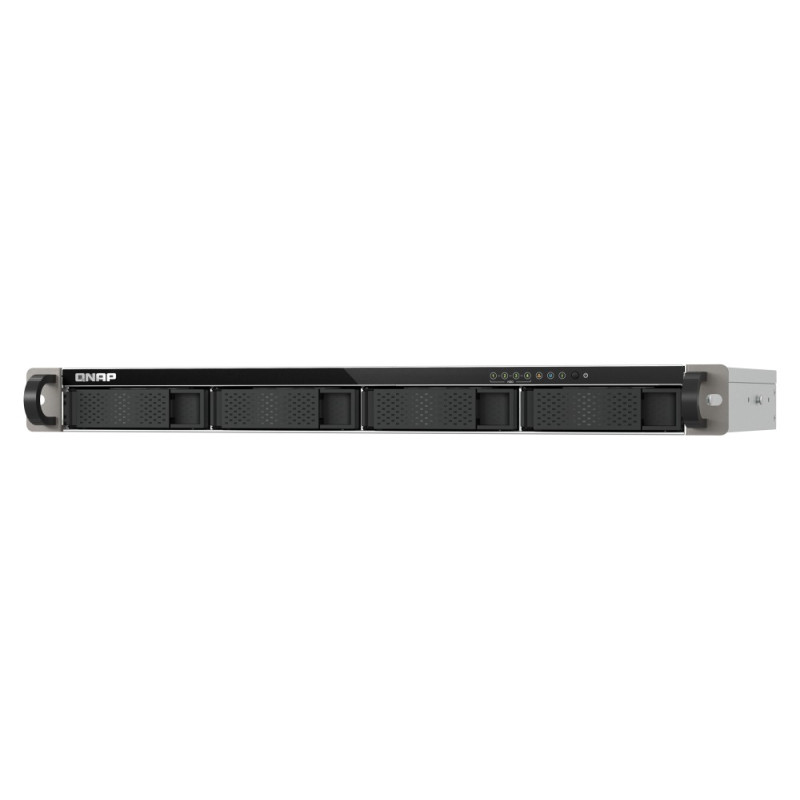 QNAP TS-433eU (4core 2,0 GHz, NPU / 4GB RAM / 4x SATA / 2x 2,5GbE / 2x USB 3.2 / malá hĺbka)