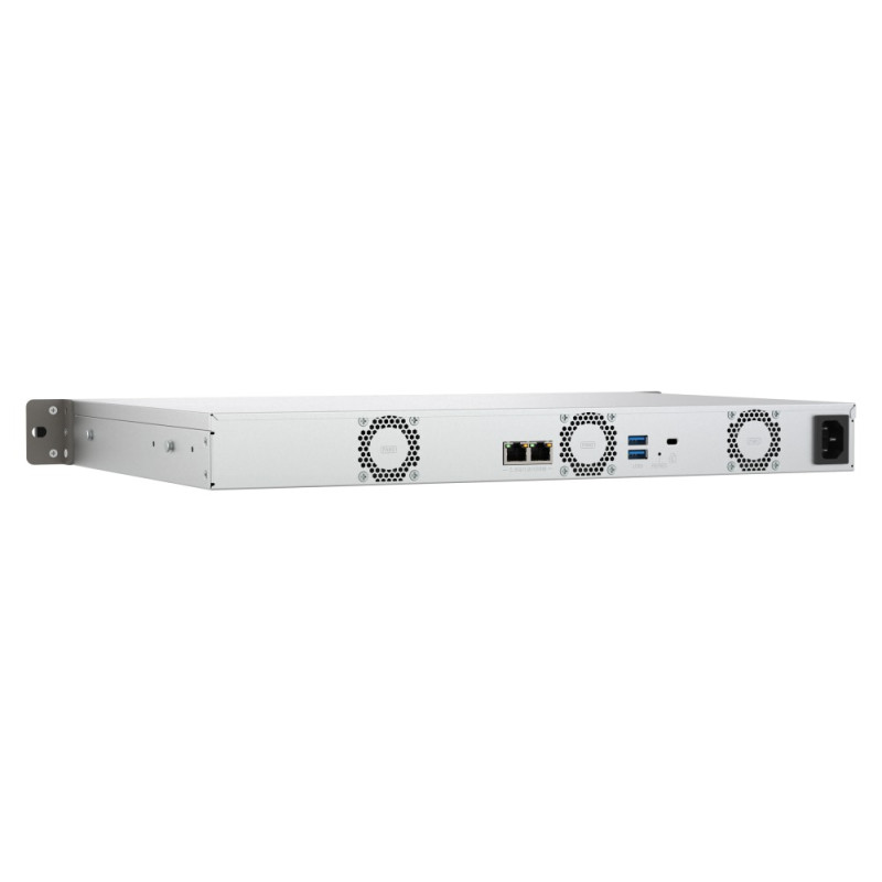 QNAP TS-433eU (4core 2,0 GHz, NPU / 4GB RAM / 4x SATA / 2x 2,5GbE / 2x USB 3.2 / malá hĺbka)