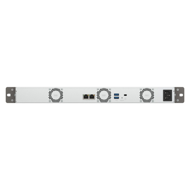 QNAP TS-433eU (4core 2,0 GHz, NPU / 4GB RAM / 4x SATA / 2x 2,5GbE / 2x USB 3.2 / malá hĺbka)