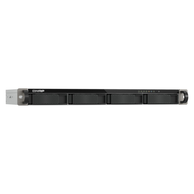 QNAP TS-433eU (4core 2,0 GHz, NPU / 4GB RAM / 4x SATA / 2x 2,5GbE / 2x USB 3.2 / malá hĺbka)