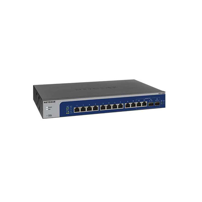NETGEAR 12PT 10G/MULTI-GIG WEB MANAGED PLUS