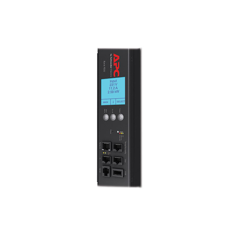 APC - Rack PDU 2G, Metered, ZeroU,16A, 100-240V, (18) C13 & (2) C19