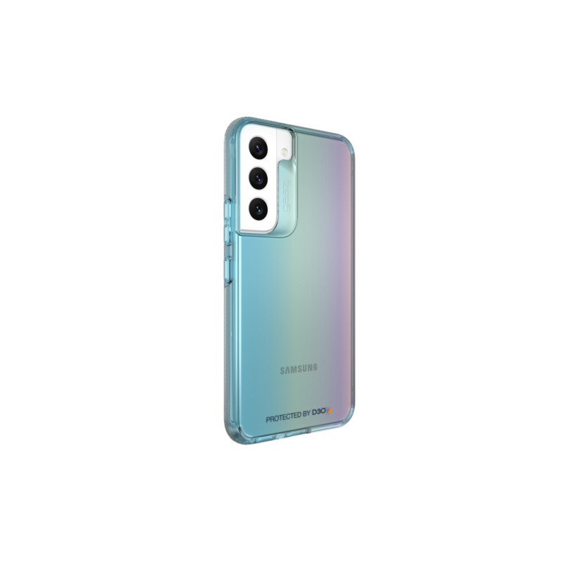 ZAGG GEAR4 Milan kryt SG S22 Plus transparentný tyrkys