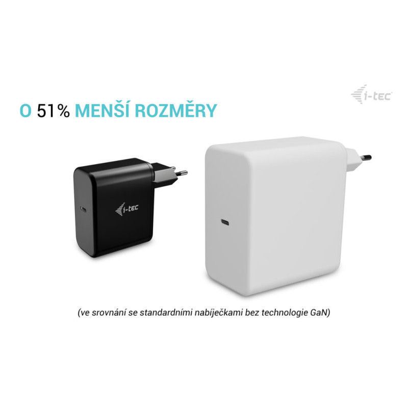 i-tec 100W USB-C Power Delivery GaN Charger