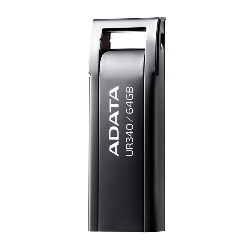 ADATA UR340/64GB/USB 3.2/USB-A/Čierna