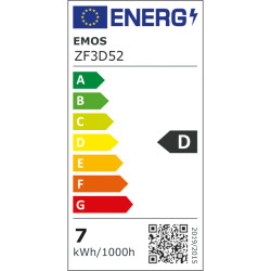 EMOS LED FLM CANDLE 7W (75W) 1055lm E14 WW