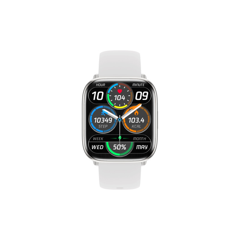 CARNEO Proxima HR+/Silver/Šport Band/White