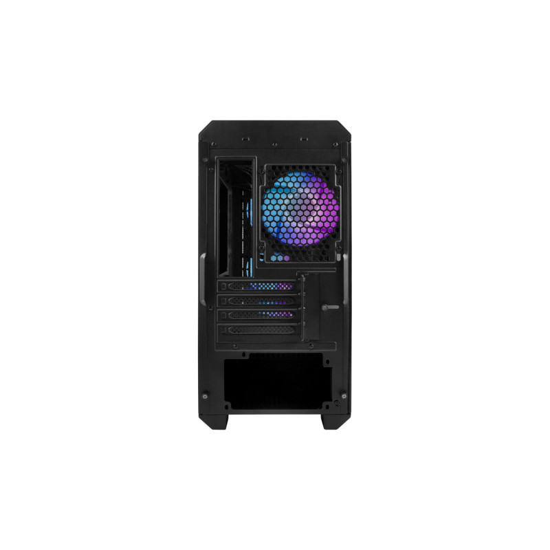 Počítačová skriňa Genesis IRID 503 ARGB V2/Micro Tower/Transpar./Čierna