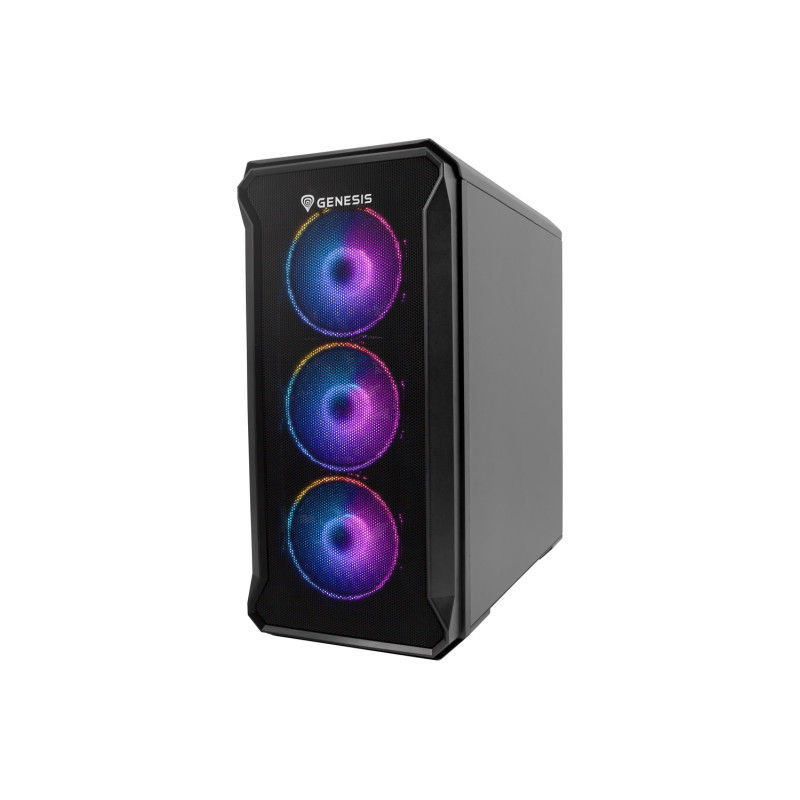 Počítačová skriňa Genesis IRID 503 ARGB V2/Micro Tower/Transpar./Čierna