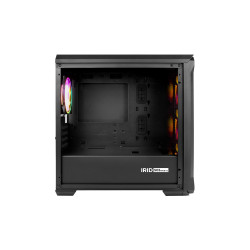 Počítačová skriňa Genesis IRID 503 ARGB V2/Micro Tower/Transpar./Čierna