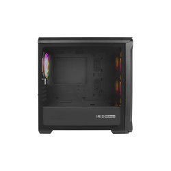 Počítačová skriňa Genesis IRID 503 ARGB V2/Micro Tower/Transpar./Čierna