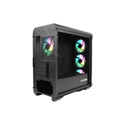 Počítačová skriňa Genesis IRID 503 ARGB V2/Micro Tower/Transpar./Čierna