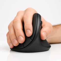 Myš C-TECH VEM-12, vertikálne, Dual mode, USB